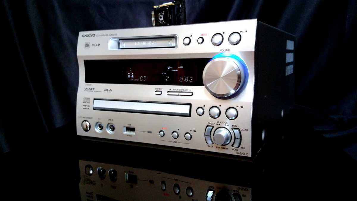 ONKYO FR-N9EX オンキョー 高音質MDコンポ◇除菌クリーニング品◇CD