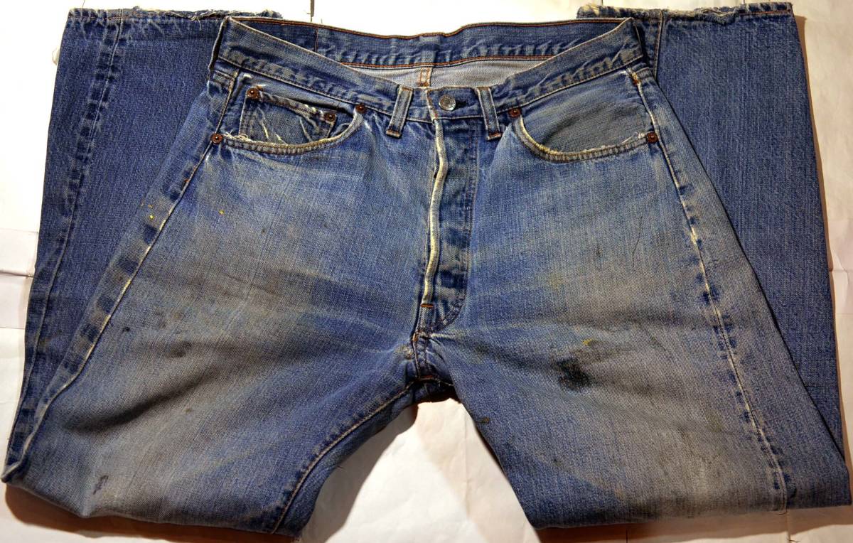 v64/LEVIS501ビッグE ヴィンテージ グッドサイズ 色落ち雰囲気抜群
