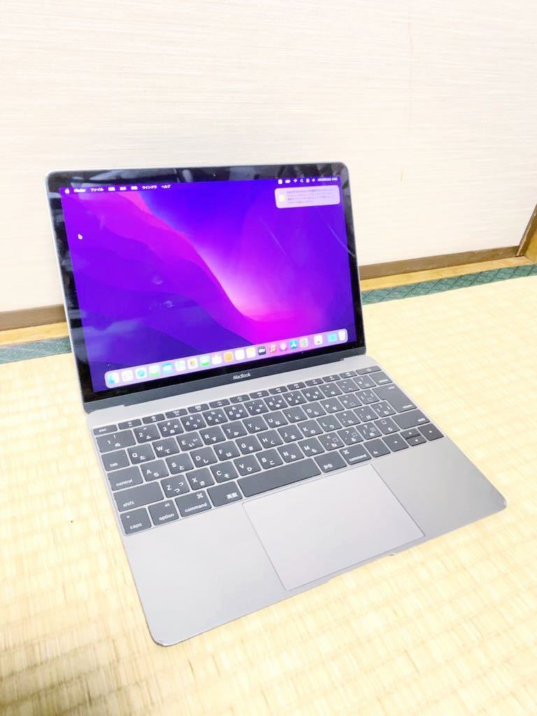 外装難あり Apple MacBook(Retina,12インチ 2016) Core m7/1.3GHz RAM