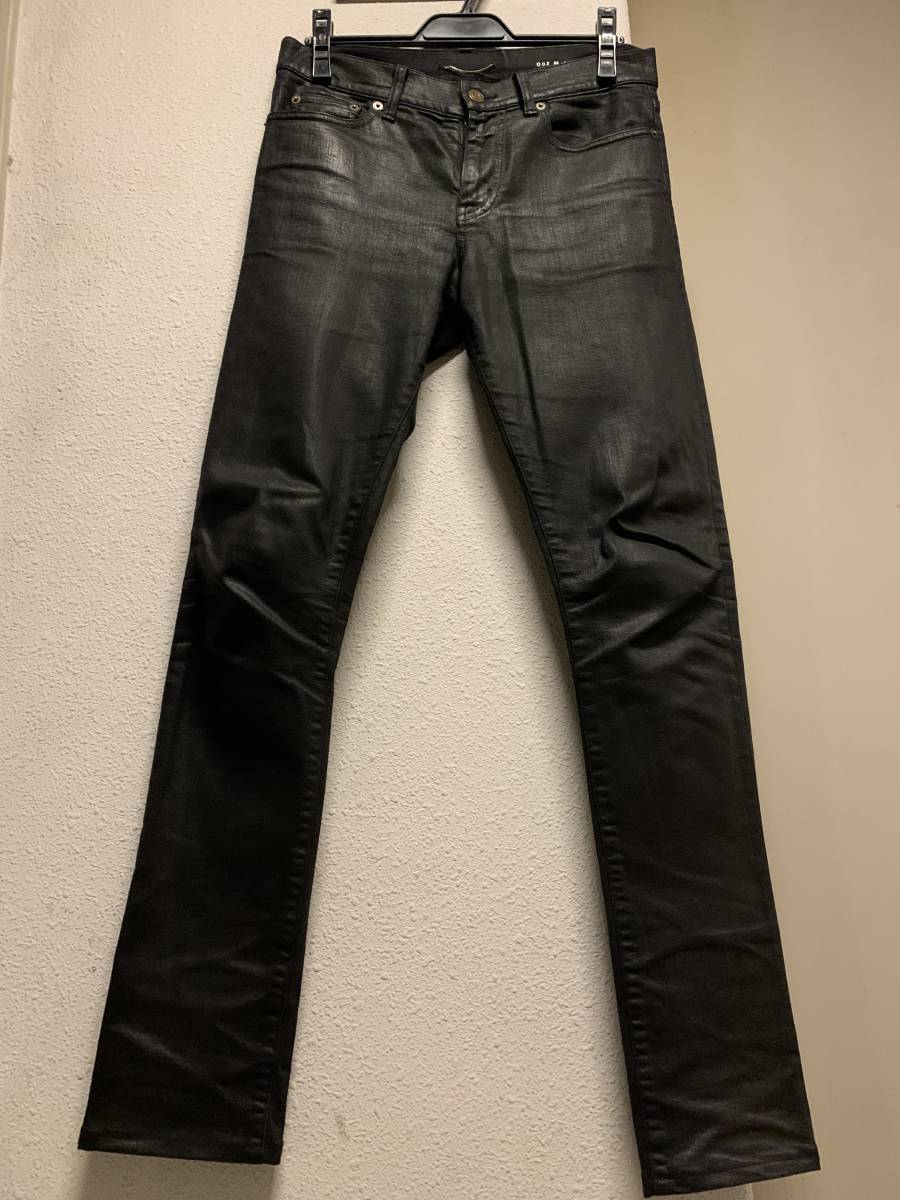 SAINT LAURENT PARIS サンローラン パリ コーティング デニム パンツ