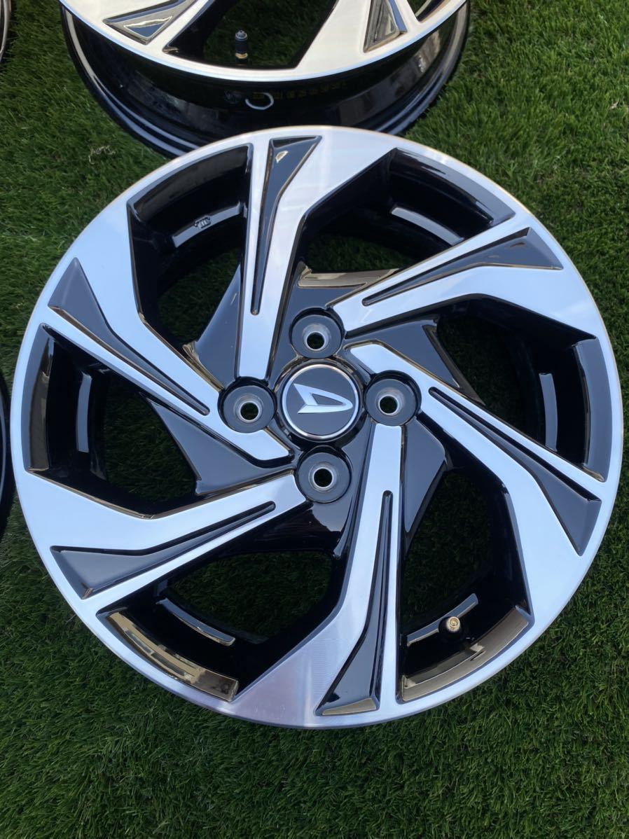新車外し 美品 ダイハツ純正 15インチ ホイール 4.5J in45 PCD100 4H 4