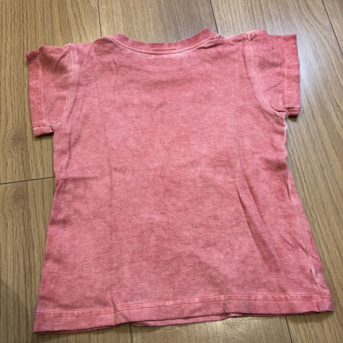 【ジャンクストア】ピンク系　サーフプリント半袖Tシャツ 90_画像7