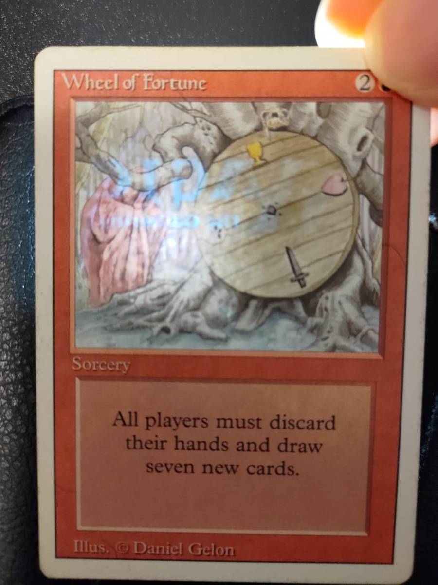 ◆MTG　wheel of fortune　3ED　リバイズド　英語1枚_画像3