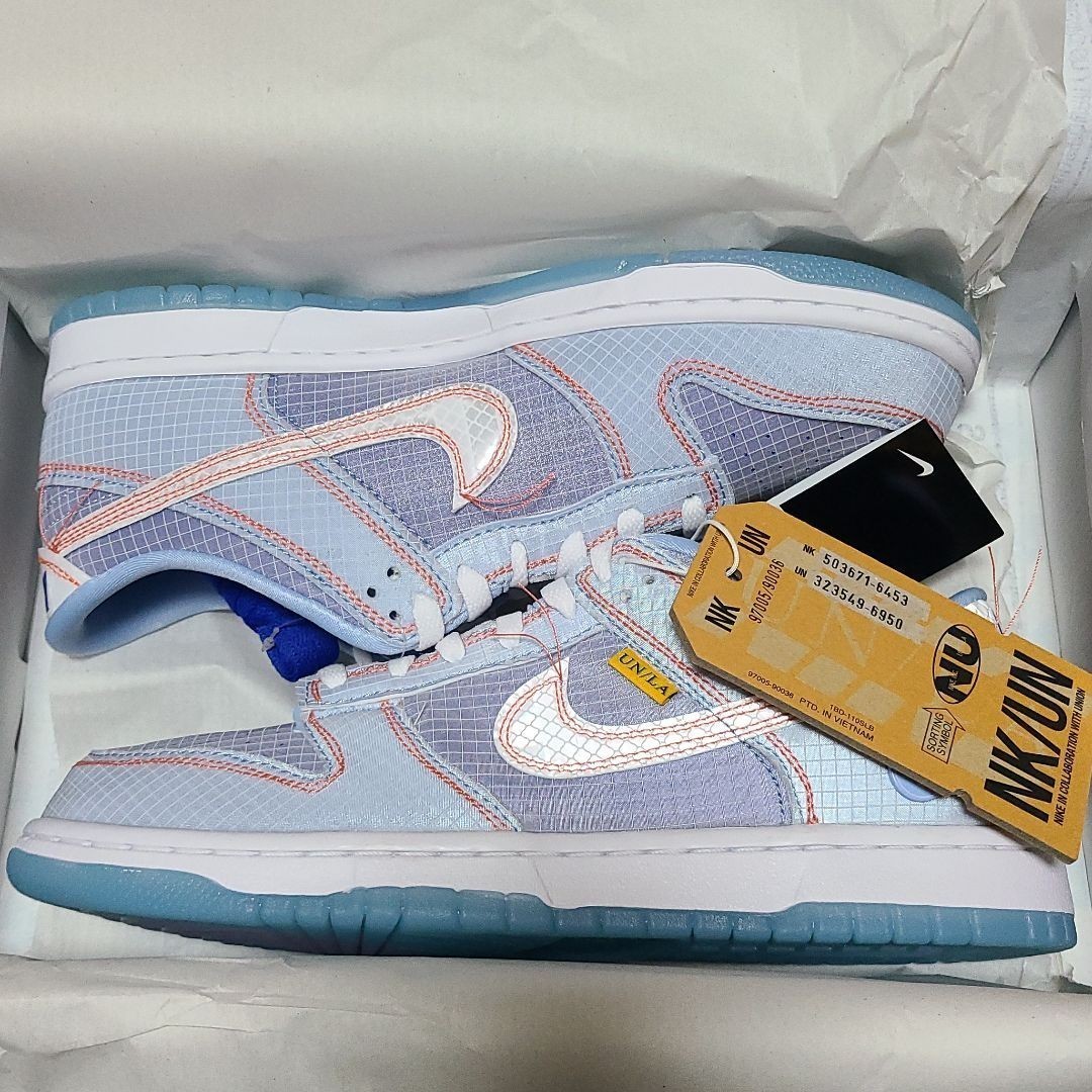 NIKE × UNION DUNK LOW Argon 27.5cm geocoach.co.jp