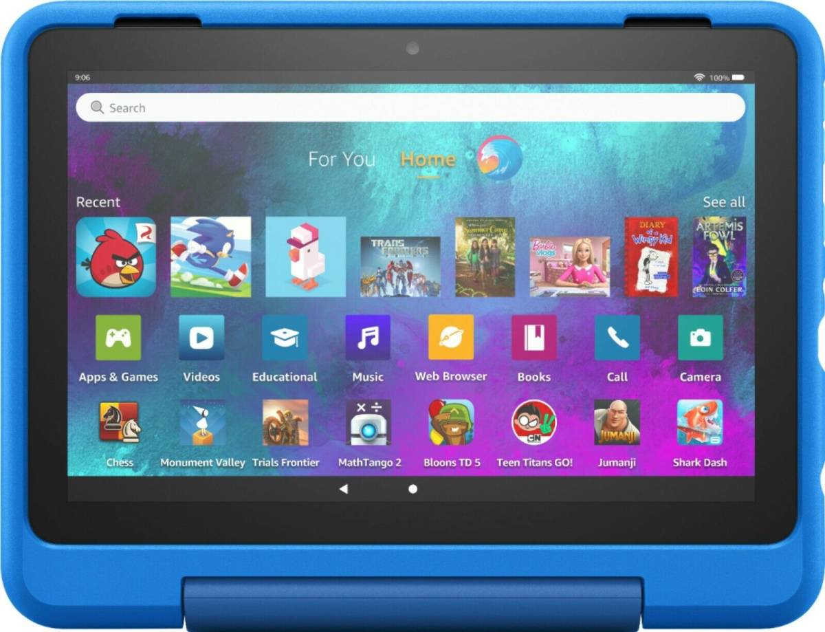 Amazon - Fire 8 Kids Pro 【半額】 Tablet ? 6+ Model 海外 2021 32GB Intergalactic 2022秋冬新作 即決 ages