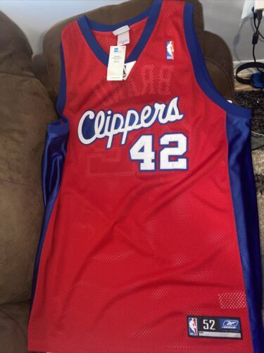 Elton Brand Reebok Clippers Stitched 100% マーケティング 【18％OFF】 Authentic Jersey 即決 海外 Red Size 52