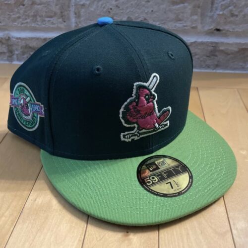 NEW ERA 59FIFTY ST LOUIS CARDINALS FITTED 【開店記念セール！】 HAT SIZE 100th 大幅値下げランキング 2 海外 1 BLUE 7 PATCH UV 即決