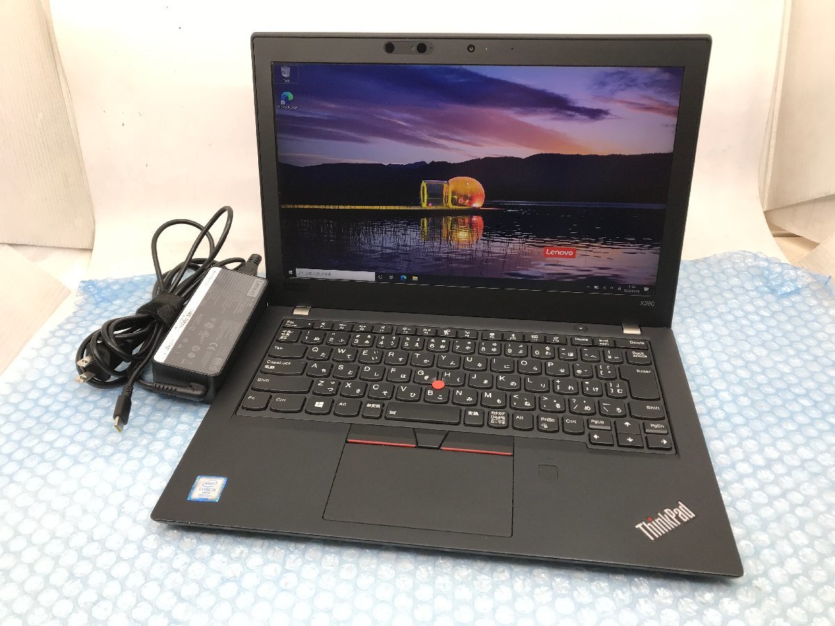 Lenovo】ThinkPad X280 20KES6FT01 Core i5-8350U メモリ8GB SSD256GB