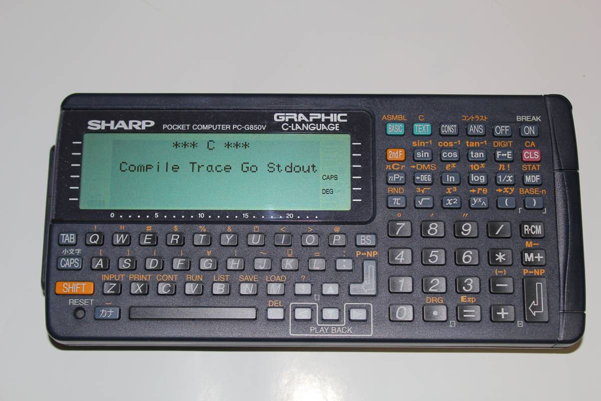 公式オンラインショップ SHARP ポケットコンピューター PC-G850VS