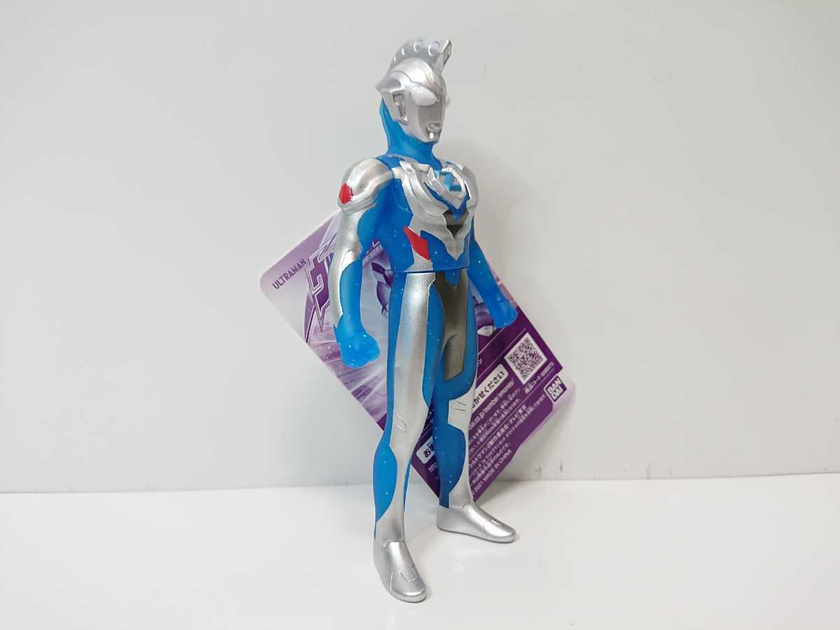 タグ付 アマゾン限定 ウルトラマンゼット オリジナル スペシャルクリアカラーver. ウルトラヒーロー バンダイ ソフビ 同梱可_画像3