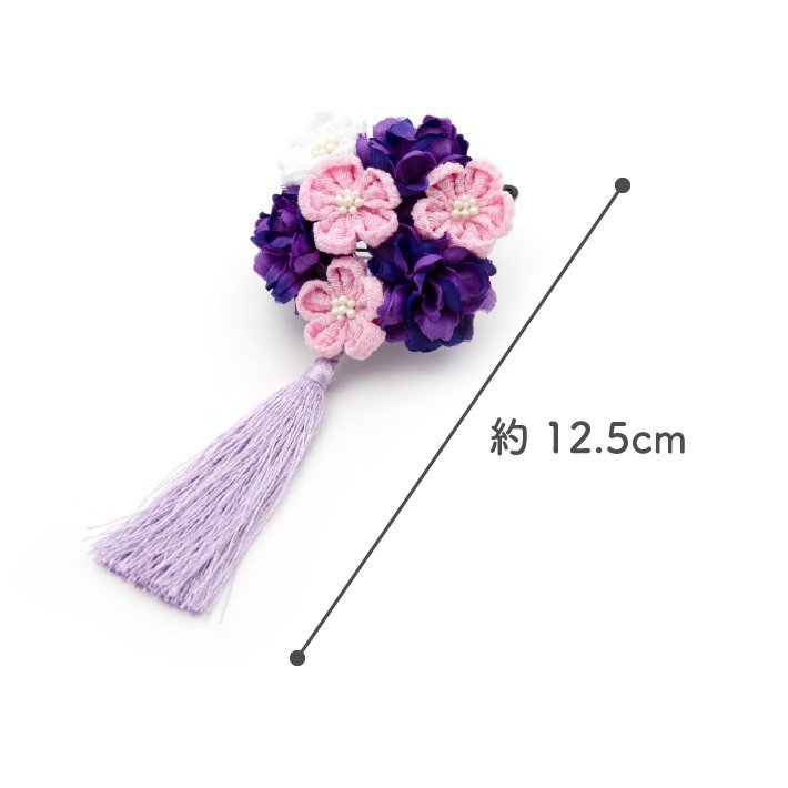 * кимоно Town * "Семь, пять, три" 753 кимоно детский украшение для волос лиловый фиолетовый m381