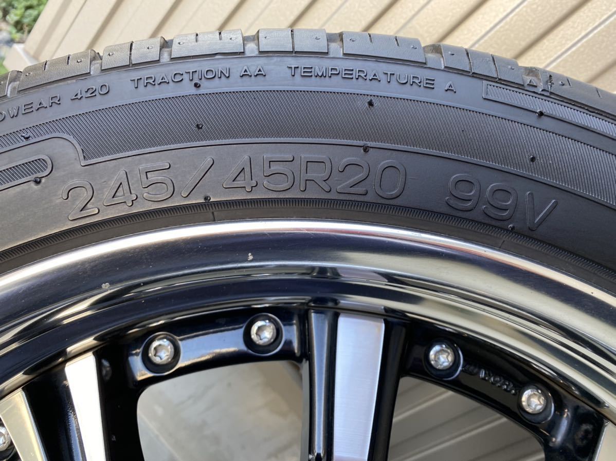 ワーク シュバート SC4 20インチ 8.5JJ +38 245/45 ハリアー等WORK ワーク シュバート SC4 20インチ 8.5JJ +38 245/45 ハリアー等WORK