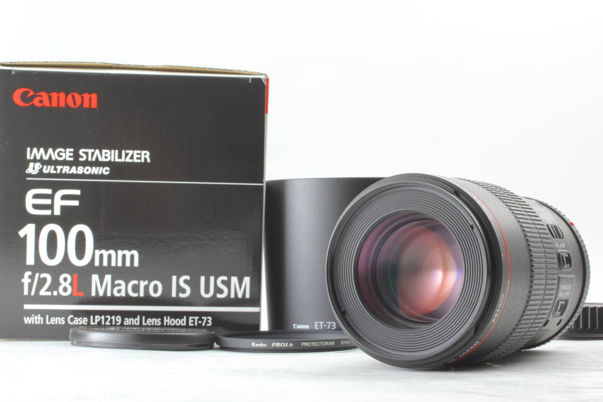 人気アイテム F/2.8 100mm EF Macro 【美品】Canon USM 1218@sM キヤノン Lens Mount EF IS L キヤノン