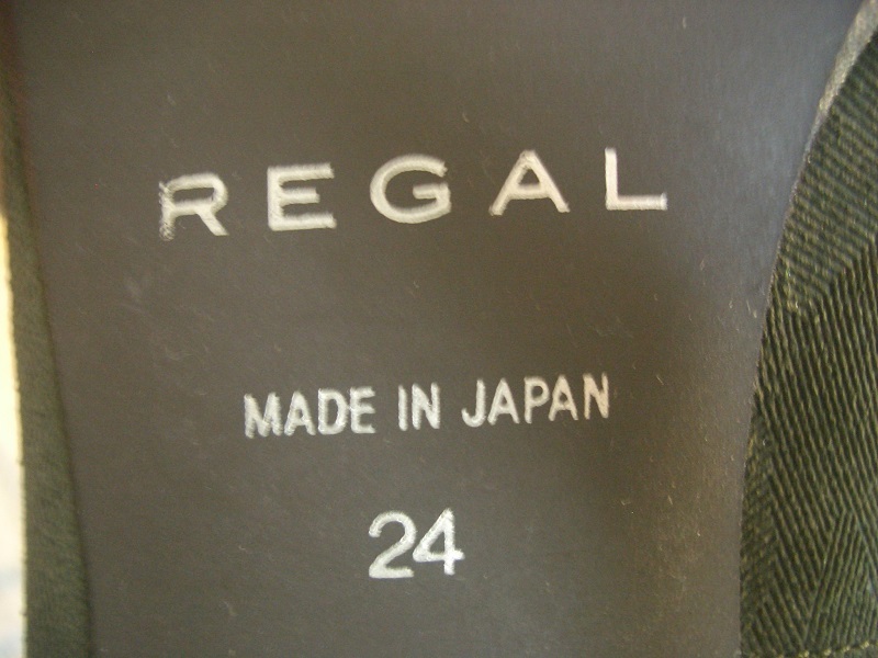 送料込 新品 REGAL リーガル SO7E 24cm MADE IN JAPAN 日本製 パンプス 送料無料