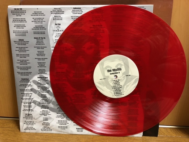 MISFITS / COLLECTION II レッドVINYL LP Black Flag Bad Brains