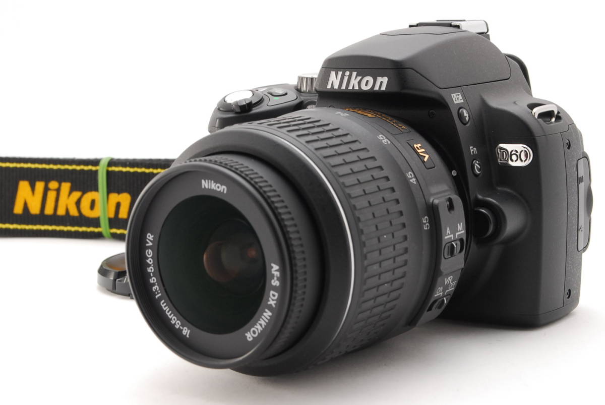 売り切れ必至！☆ 極上美品 WiFiでスマホ転送OK! Nikon D60 レンズキット ☆ デジタル一眼 カメラ、光学機器 家電、AV、カメラ ￥13,780-www.firefreeze.com