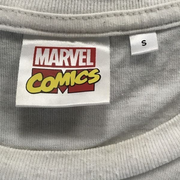 送料込★MARVEL×GU★半袖Ｔシャツ【メンズS/白/ホワイト】マーベルコミックス×ジーユー◆BF639_画像5