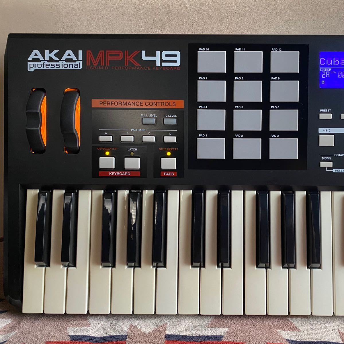 AKAI professional MPK49 USB/MIDI パフォーマンスキーボード