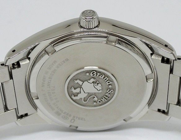 【美品】グランドセイコー ヘリテージコレクション SBGT235 9F83-0AH0 9Fクオーツ メンズ腕時計 デイデイト_画像6