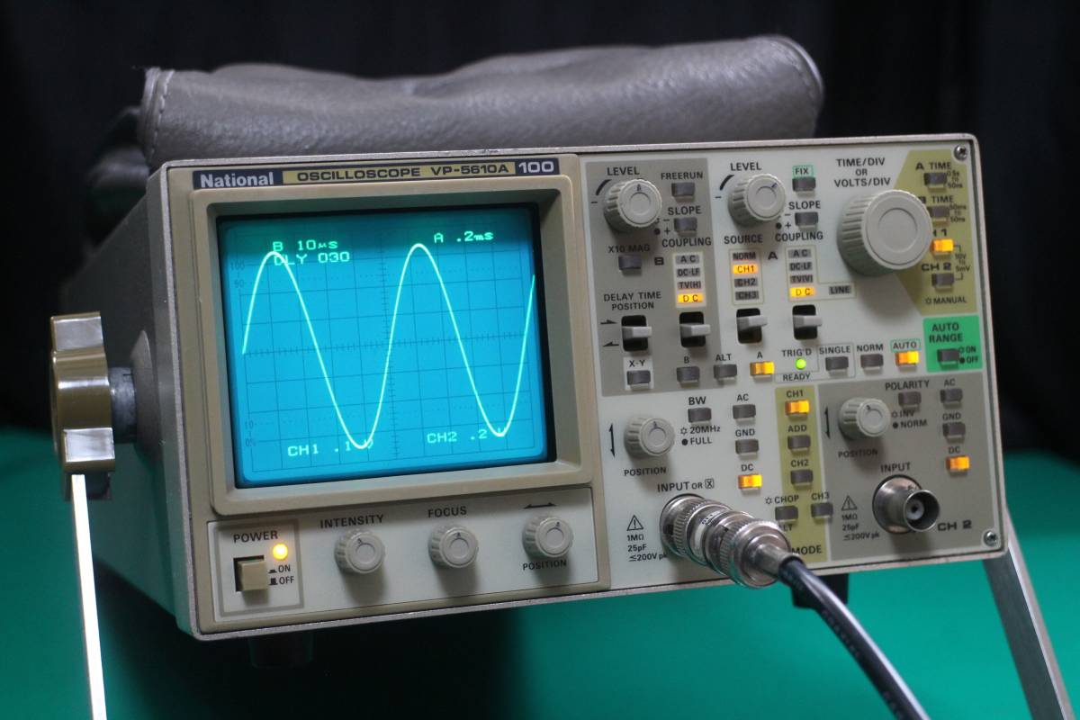 Yahoo!オークション - National VP-5610A 100MHz 3ch アナログ Yahoo!オークション - National VP-5610A 100MHz 3ch アナログ
