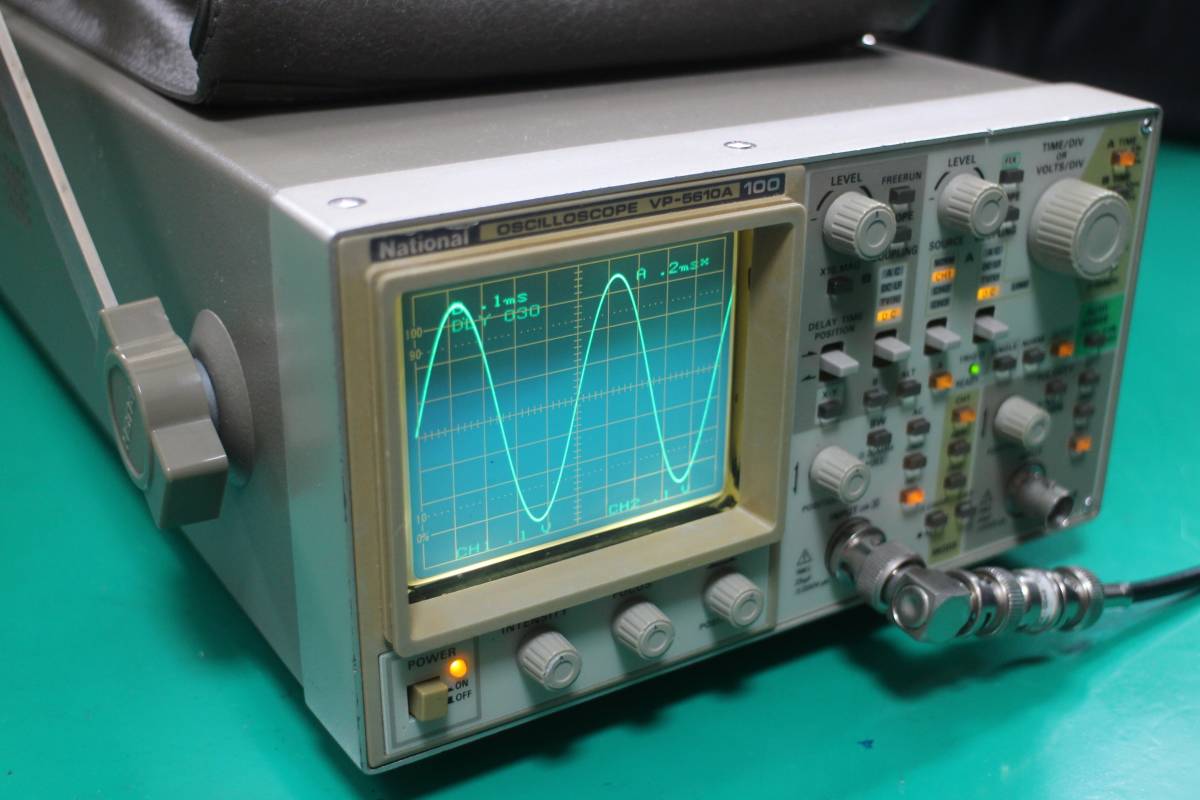 Yahoo!オークション - National VP-5610A 100MHz 3ch アナログ Yahoo!オークション - National VP-5610A 100MHz 3ch アナログ