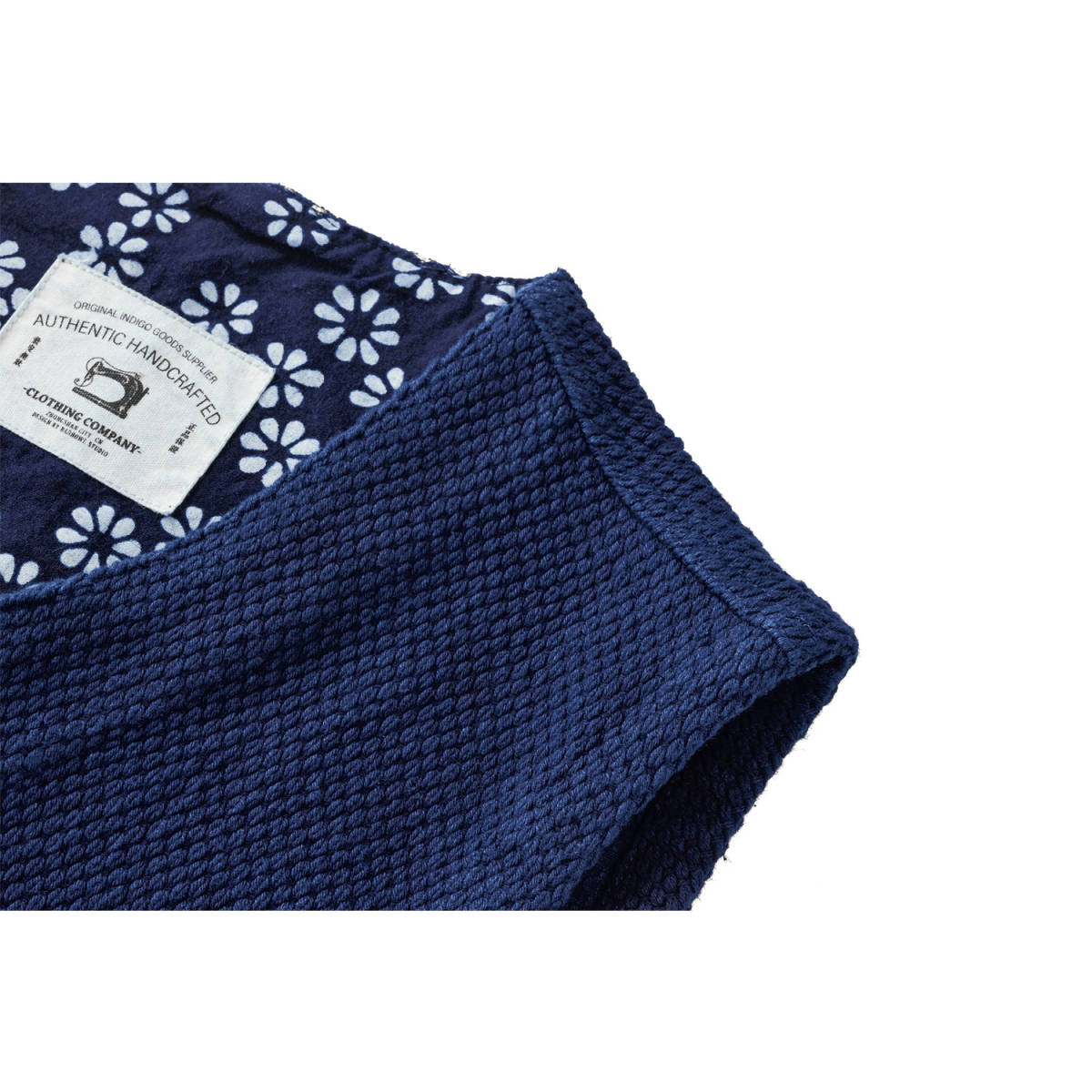なって ヤフオク! ベスト sashiko indigo 藍染... - 1960s ビーチクロス ☄ェットと