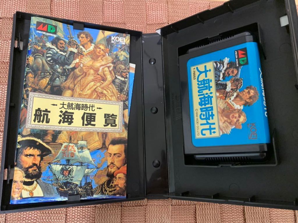 新品未使用メガドライブソフト 大航海時代 SEGA MEGA DRIVE セガ