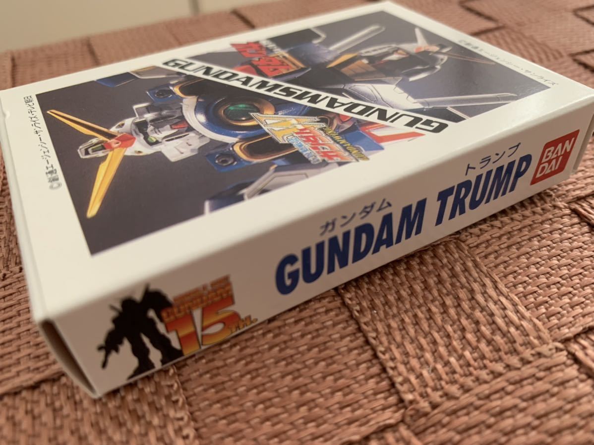 バンダイ ガンダム 非売品 販促グッズ 1995年 ガンダム(ガンプラ販促用) 15周年 カタログトランプ GUNDAM Gunpla not for sale プラモデル