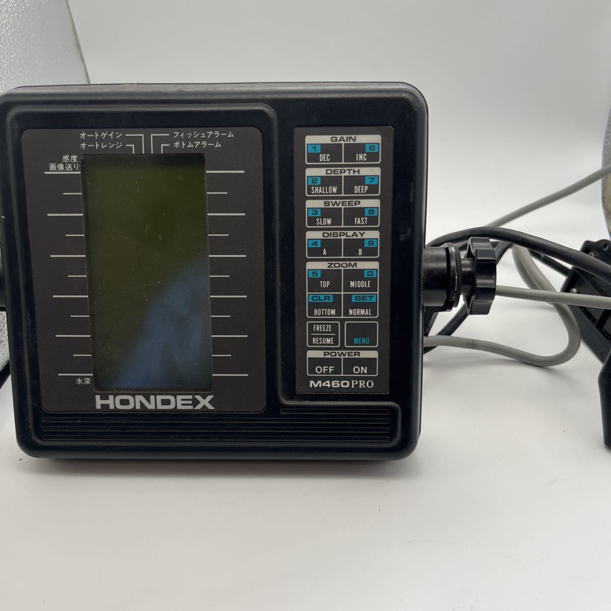 HONDEX ホンデックス 魚群探知機 M460 Pro 動作未確認(モニター5型未満 