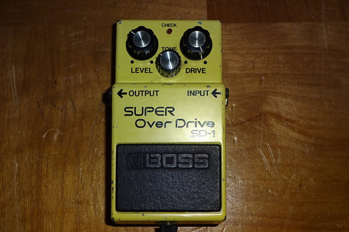 BOSS SUPER Over Drive SD-1 日本製 MADE IN JAPAN 1981年 www