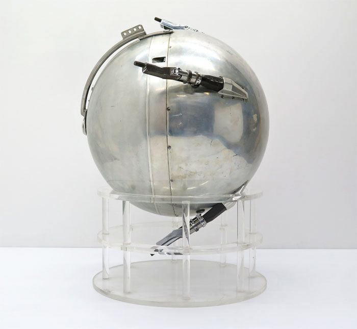 ◎○希少 世界初の人工衛星 スプートニク1号 実物大レプリカ / Sputnik-1 Replica / 旧ソビエト ソ連 宇宙 Space_画像3