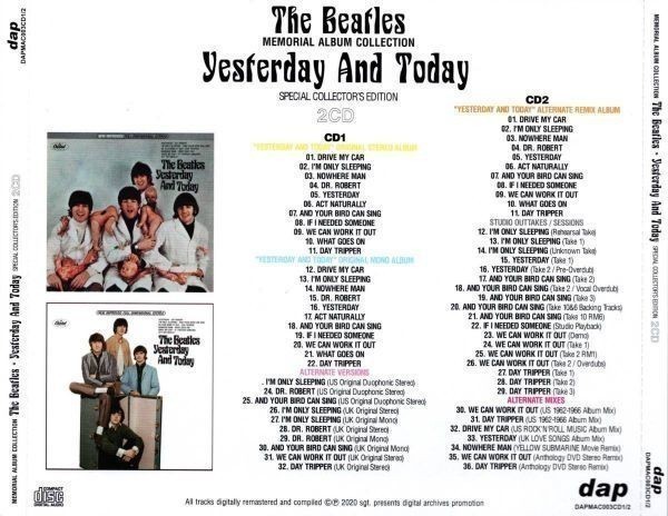 [6CD+3DVD] The Beatles / Yesterday and Today, Love Songs, Rock 'N Roll Music - MEMORIAL ALBUM COLLECTION ビートルズ_画像5