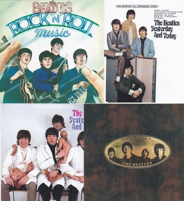 [6CD+3DVD] The Beatles / Yesterday and Today, Love Songs, Rock 'N Roll Music - MEMORIAL ALBUM COLLECTION ビートルズ_画像1