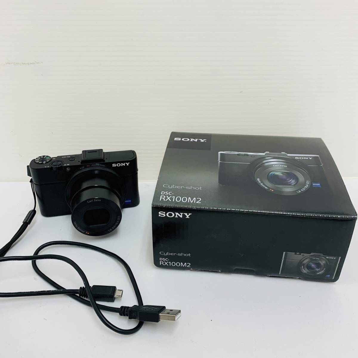 5144 / SONY ソニー DSC-RX100M2 ブラック 黒 写真 デジタルカメラ 1.8