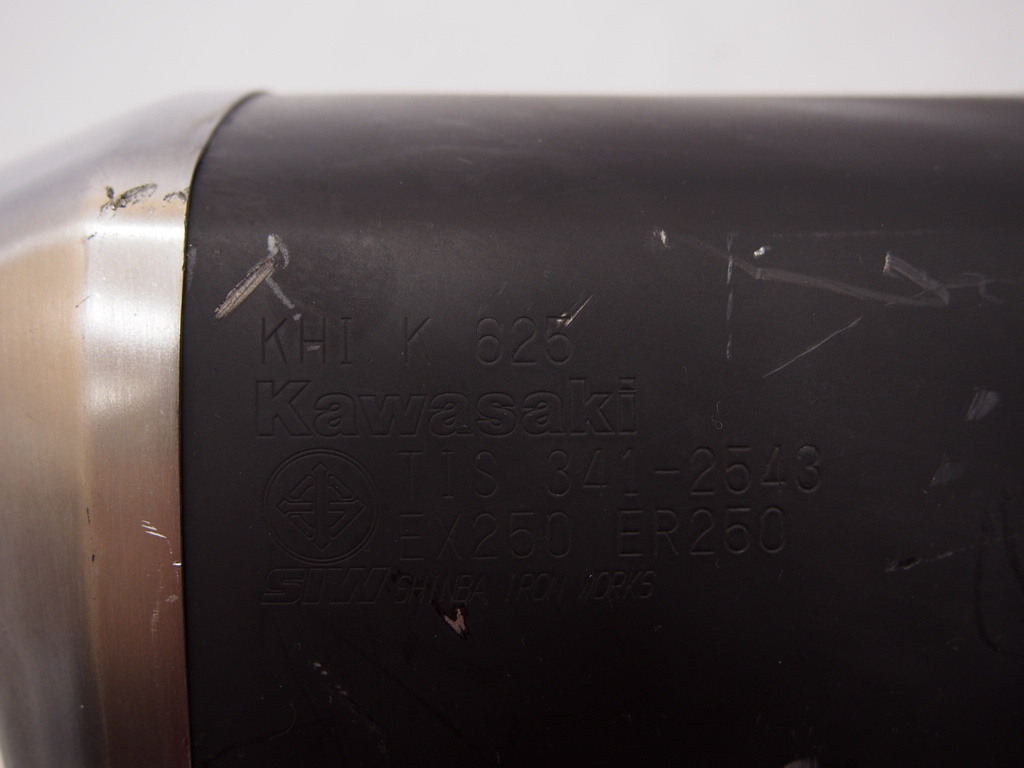 Z250.ER250C original silencer. muffler K625 stamp.NINJA250.13-17 year. base . please!