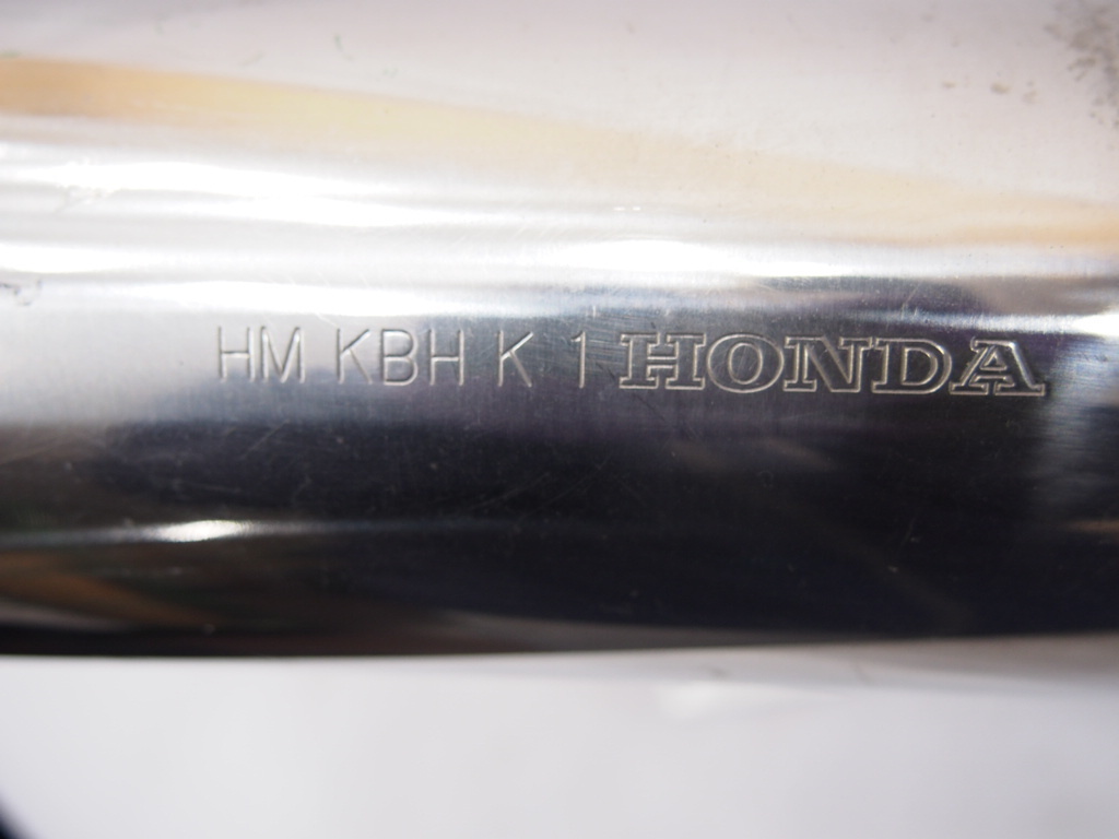  Jade MC23 original muffler. full exhaust. exhaust pipe. silencer KBH-K1 stamp normal return .