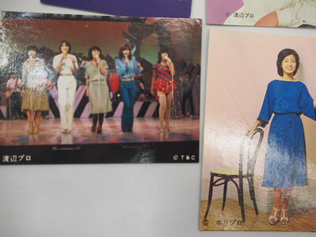  подлинная вещь идол _ карта _ коллекционные карточки _ Pink Lady Yamaguchi Momoe _ Saijo Hideki retro Showa Vintage _ античный 