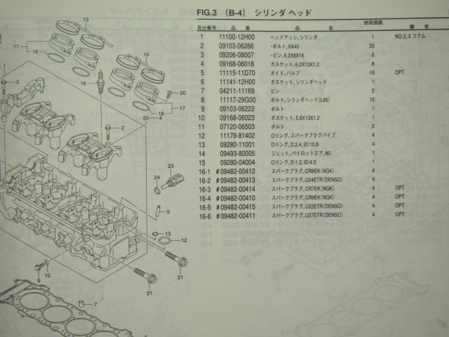 新品!!1版GSR400K6即決GK7DAパーツリスト2006-5ネコポス送料無料!!_画像3