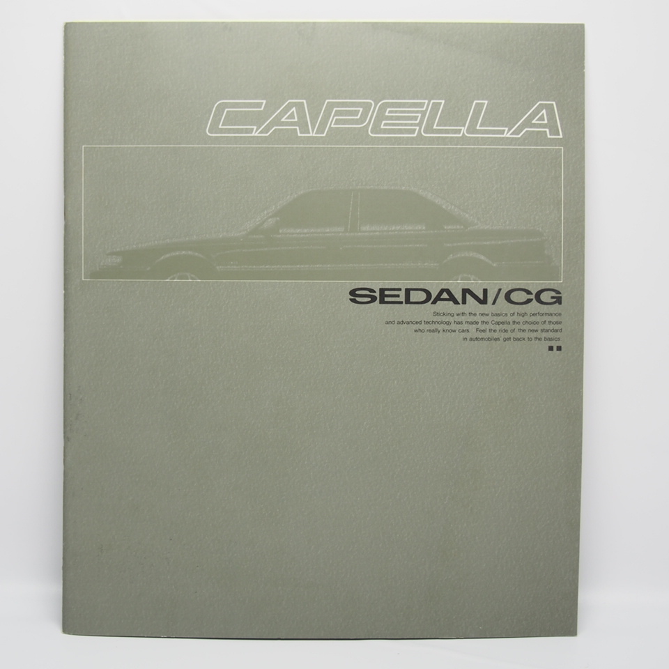  быстрое решение / Mazda.MAZDA. Capella.CAPELLA.5 поколения.GD type.SG saloon selebre белый saloon др.. каталог 