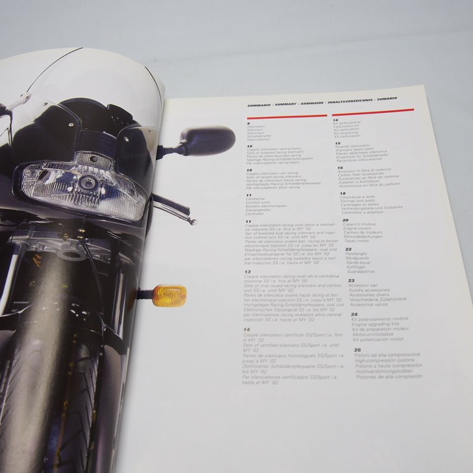  prompt decision. free shipping.2004/DUCATI.SUPERSPORT catalog. accessory. kit. Ducati. Ducati.5. national language 