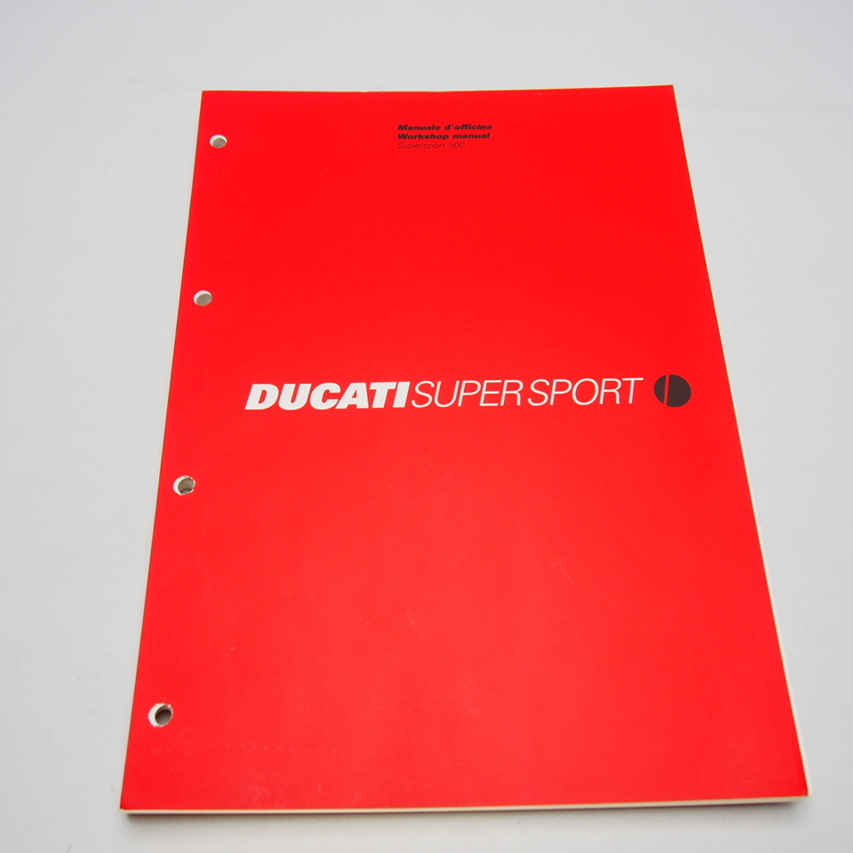  не использовался товар!! быстрое решение. бесплатная доставка.DUCATI.Supersport900 Work магазин manual Ducati.2. государственный язык. схема проводки есть.SS900. super sport 900