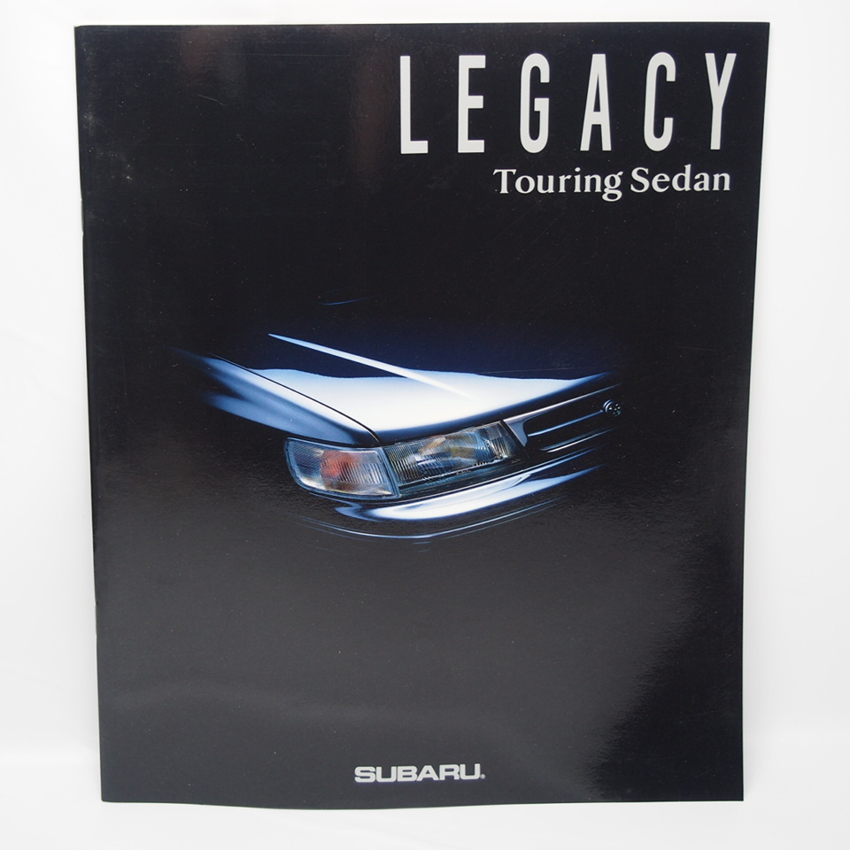 Subaru Legacy Touring sedan first generation BC type GT/VZ type R/Brighton/Ti-TypeS/RS other catalog 