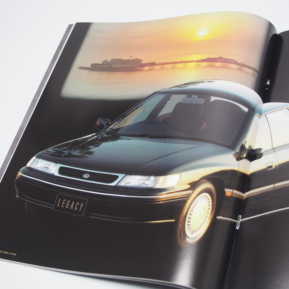  Subaru Legacy Touring sedan first generation BC type GT/VZ type R/Brighton/Ti-TypeS/RS other catalog 