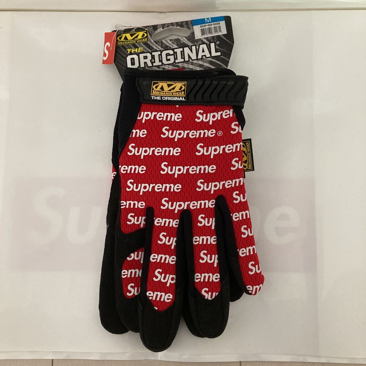 国内正規品 Supreme Mechanix Original Work Gloves 赤 RED レッド 黒 