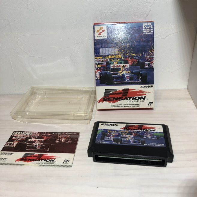 動作確認済】F1 SENSATION エフワン センセーション コナミ ファミコン