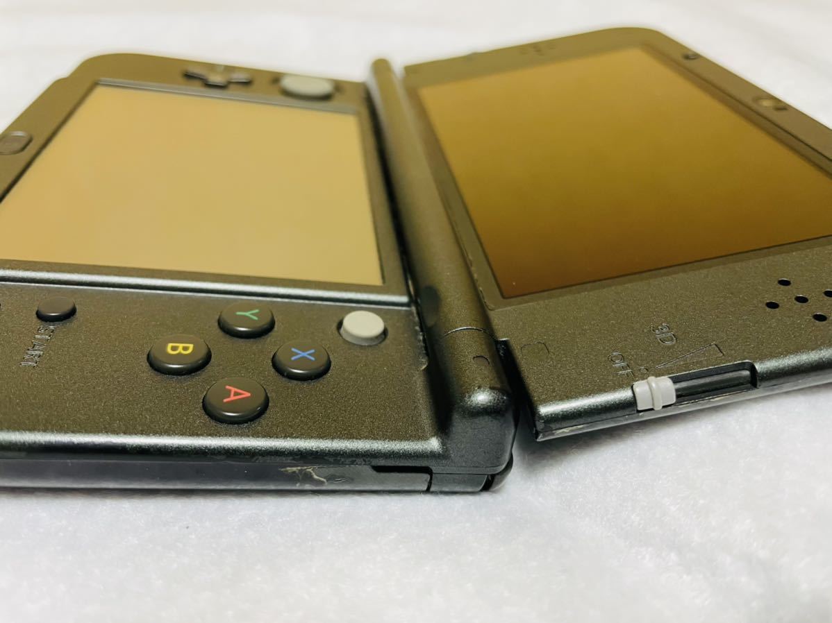 ☆画面傷無し☆Newニンテンドー3DS LL メタリックブラック 任天堂 本体