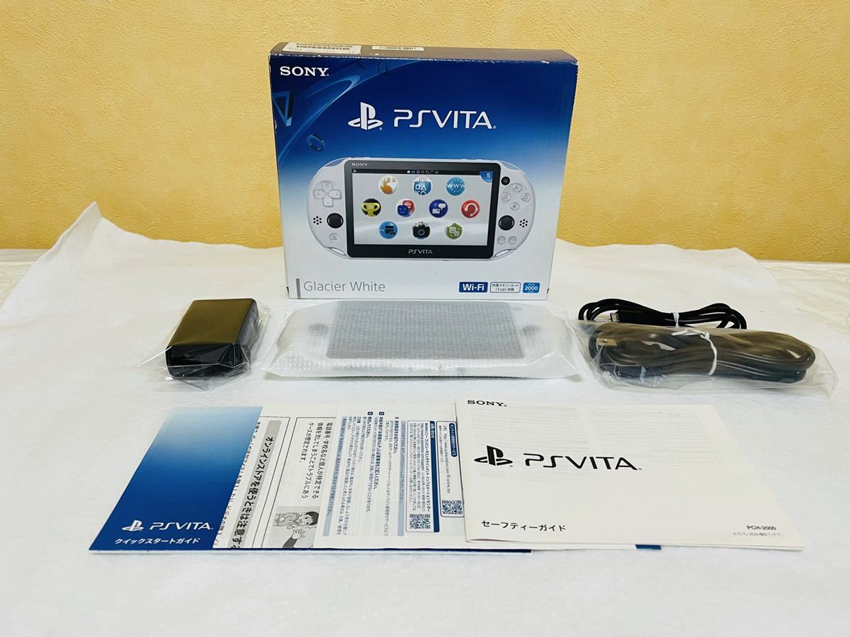 ☆新品同様 本体未使用 限定1台☆PlayStation Vita PCH-2000 ZA22 薄桜