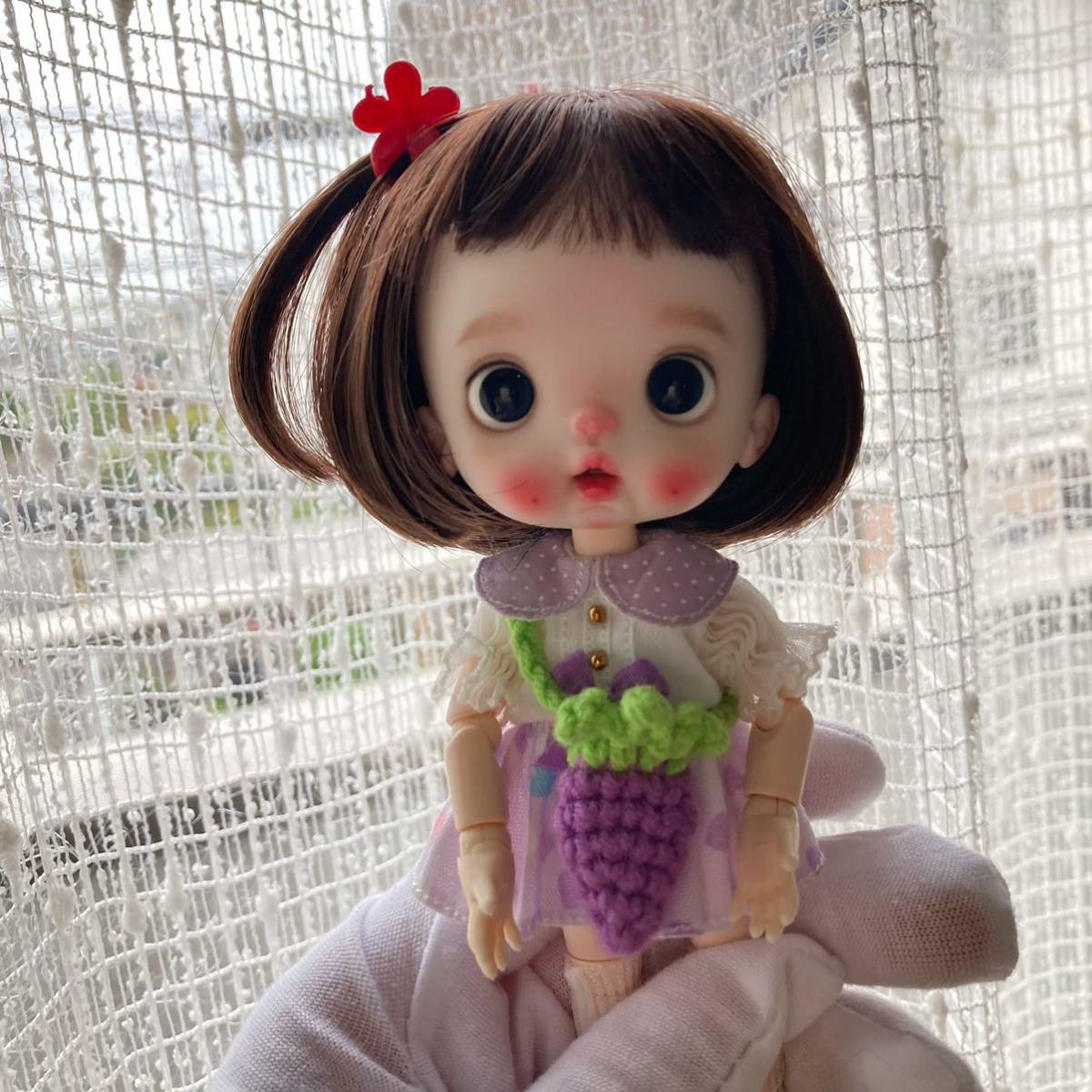 特売割 ob11 BJDSD1/12服 ヘッド球体関節人形 オビツ11 ウィッグ 人形 おもちゃ/人形