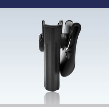 AMOMAX ポリマー ホルスター for SIG P320 フルサイズ ブラックの画像4