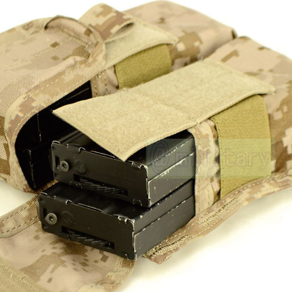 Flyye MOLLE Double M4/M16 Mag Pouch Ver.FE　AOR1 PH-M018_画像3